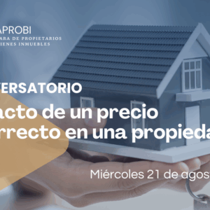 Conversatorio "Impacto de un precio incorrecto en una propiedad".